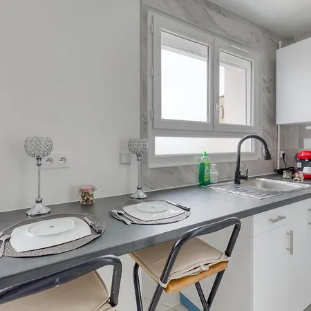 Les Bleus De Paris Studio Flat Gentilly Exterior foto