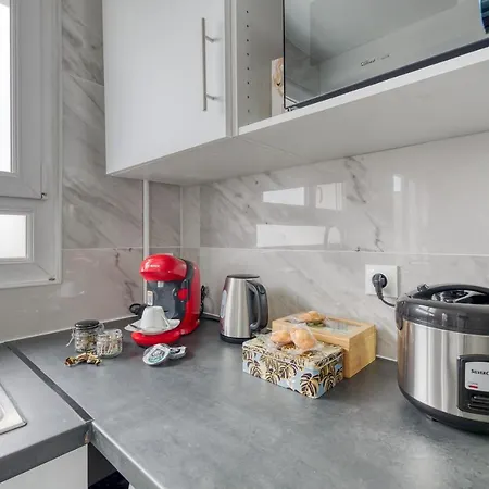 Les Bleus De Paris Studio Flat Gentilly Exterior foto
