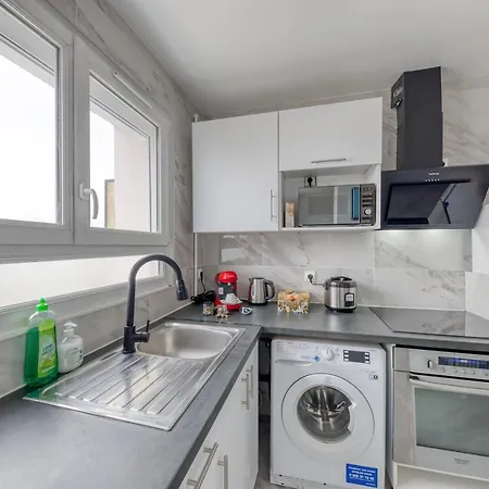Les Bleus De Paris Studio Flat Gentilly Exterior foto